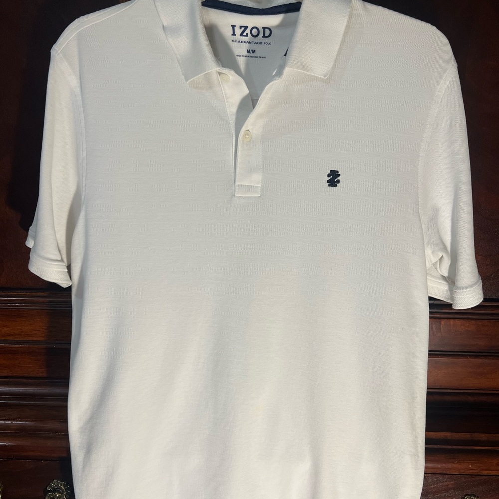 IZOD Men's Cream Polo Shirt